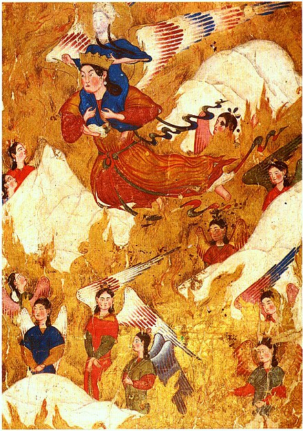 Muhammad and the Angel Gabriel by Ahmad Musa