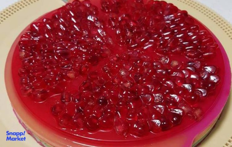 Pomegranate icecream jelly yalda 750x476